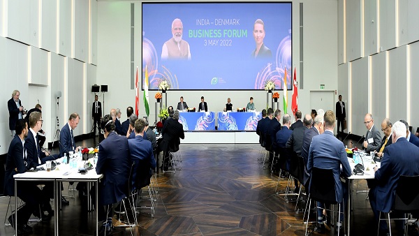 Prime Minister Modi participates in India-Denmark Business Forum in Copenhagen