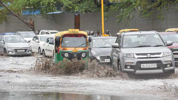 Delhi rains: Waterlogging, trees uprooted in parts of city