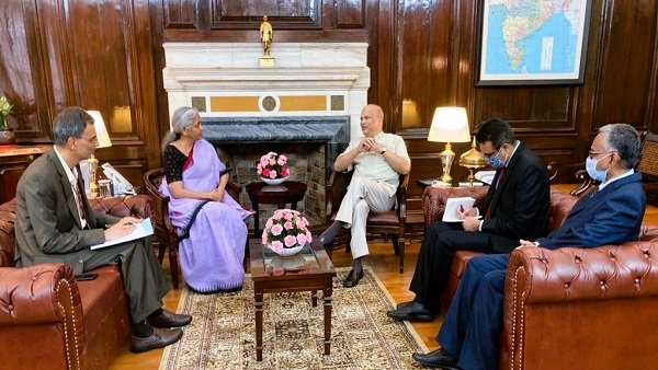 Lankan envoy meets FM Sitharaman; raises need for bridge financing