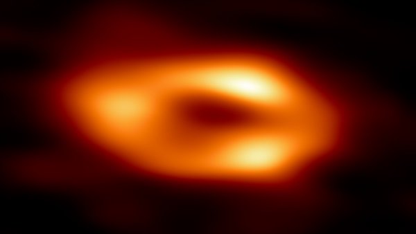 Here is the first image of giant black hole at heart of Milky Way