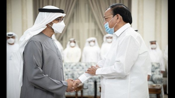 Vice President Naidu offers condolences in UAE on former President Sheikh Khalifa’s demise