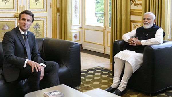 PM Modi, President Macron discuss regional, global security outlook