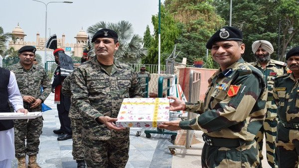 Eid: BSF exchanges sweets with Pak, Bangladesh troops at border