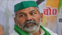 Black ink, deadly attack can't suppress farmers' voices, says Rakesh Tikait