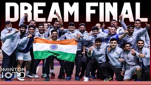 Watch: PM Modi calls up Indian team after historic Thomas Cup win