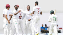 1st Test: Bangladesh crash to 103 all out as WI dominate