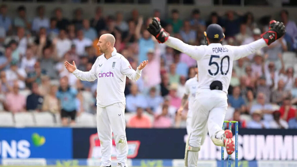 3rd Test: Leach says freak Nicholls wicket all part of 'silly' cricket