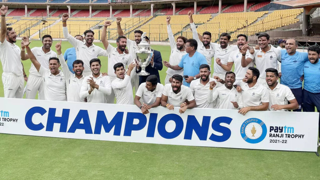 Madhya Pradesh defeat Mumbai by 6 wickets to win maiden Ranji Trophy title