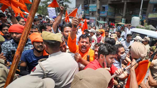 Bajrang Dal to hold a nationwide protest on 16th June against violence over Nupur Sharma’s Prophet remark