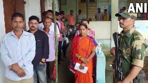 Tripura bypoll: Voting underway for four assembly seats