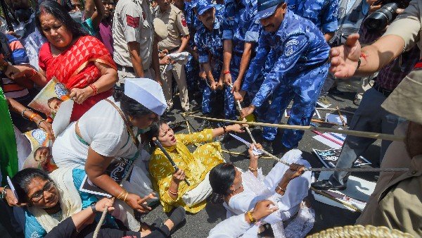 Allegations of forcibly entering Congress HQ, beating up party workers false: Delhi Police