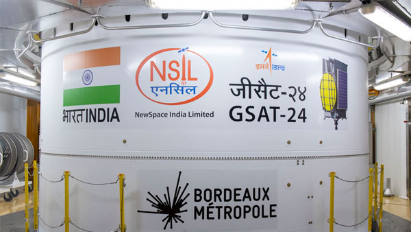 ISRO's GSAT-24 successfully launched from French Guiana