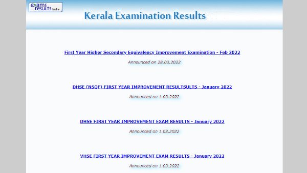 Will Kerala SSLC result 2022 to be declared today: Here is an update