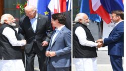 In Pics: PM Modi meets Joe Biden, Emmanuel Macron and Justin Trudeau at G7 Summit