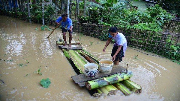 Assam floods: 12 more die 55 lakh affected as Brahmaputra Barak continue to rise