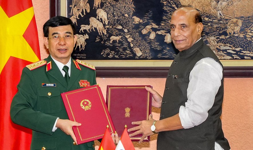 India, Vietnam ink military logistics support pact to expand defence ties