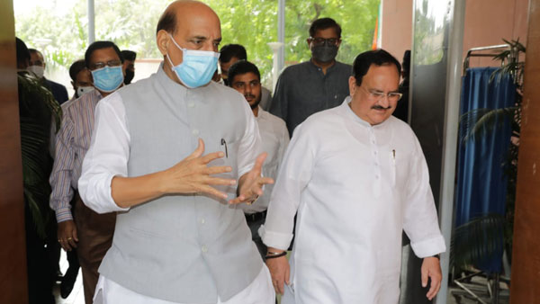 Presidential poll: Nadda, Rajnath tasked with consulting BJP allies, opposition parties