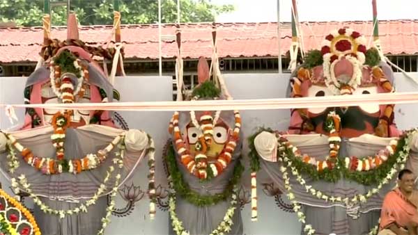 Snana Yatra 2022 of Lord Jagannath being held in Puri today