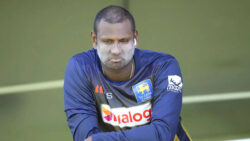 SL's Mathews out with COVID as 1st Test vs Aus resumes on Day 3