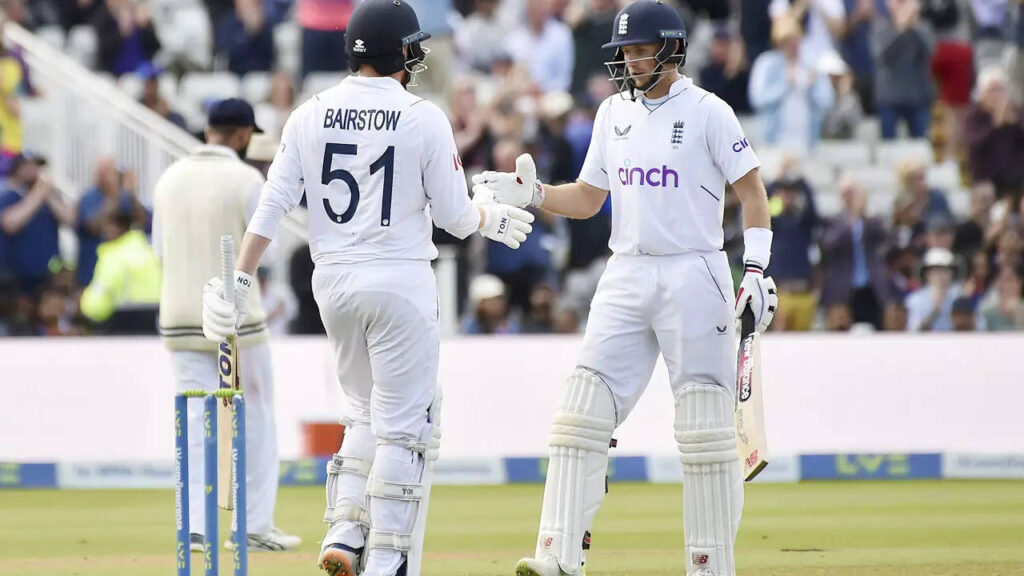 IND vs ENG 5th Test: Joe Root, Jonny Bairstow power mad dash to 378