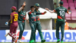 Bangladesh get first win of tour, beat WI in ODI series opener