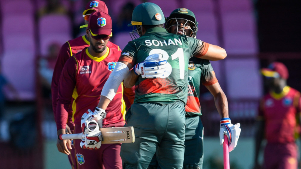 Bangladesh sweep ODI series with 4-wicket win over West Indies