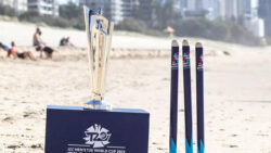 In Pics - T20 WC trophy's underwater adventure in the Great Barrier Reef