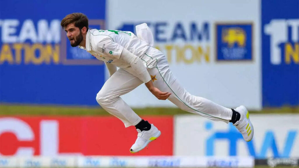 Shaheen Shah Afridi out of second Sri Lanka Test with knee injury