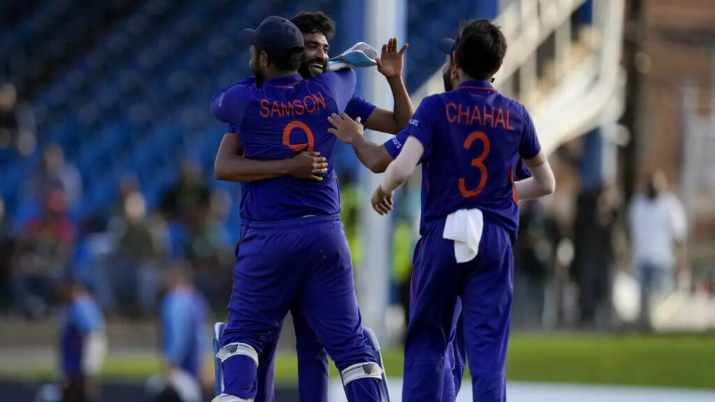 1st ODI: India pull off last ball win over WI, take 1-0 lead in three-match series