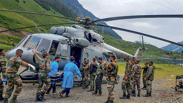 Amarnath tragedy: Army use latest equipment for search, rescue operations