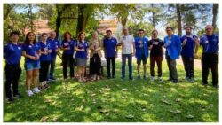 US Consul General Judith Ravin welcomes US Chess team to Chennai