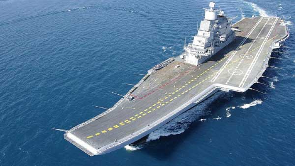 Fire on board aircraft carrier INS Vikramaditya, no casualties