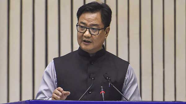 Take BJP’s view on UCC as government’s stand: Law Minister