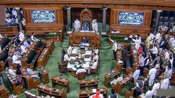 4 Congress MPs suspended from Lok Sabha for unruly behaviour