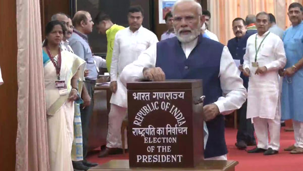 Presidential Elections 2022: PM Modi casts his vote