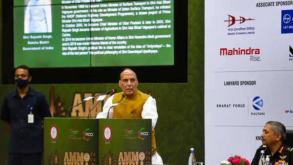 Need to create self-reliant ammunition base for national security: Rajnath Singh