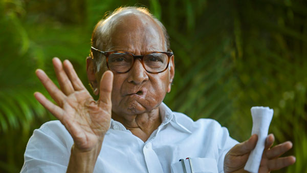 Sharad Pawar dissolves all NCP cells, departments after collapse of Thackeray-led MVA govt