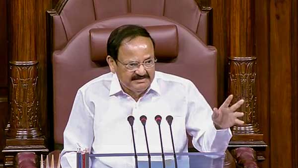 Oppn leaders meet RS chairman, demand revocation; Naidu says MPs should express regret