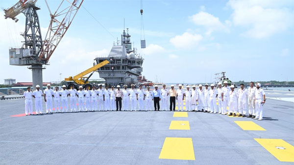 Indian Navy takes delivery of India's 1st Indigenous Aircraft Carrier 'Vikrant'; Check features