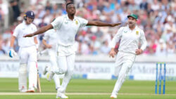 1st Test: South Africa's Rabada and Nortje rock England on Day 1