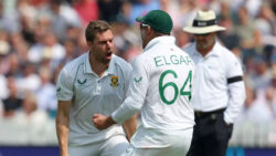 South Africa quick Nortje grateful for skipper Elgar's 'honesty'