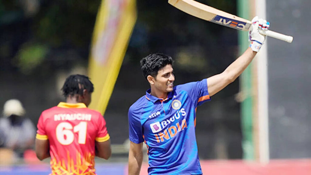 It's a special hundred, this one is for my dad, says Shubman Gill