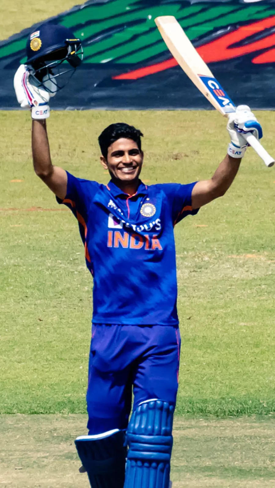 In Pics: Shubman Gill dedicates maiden ton to hard-to-please dad