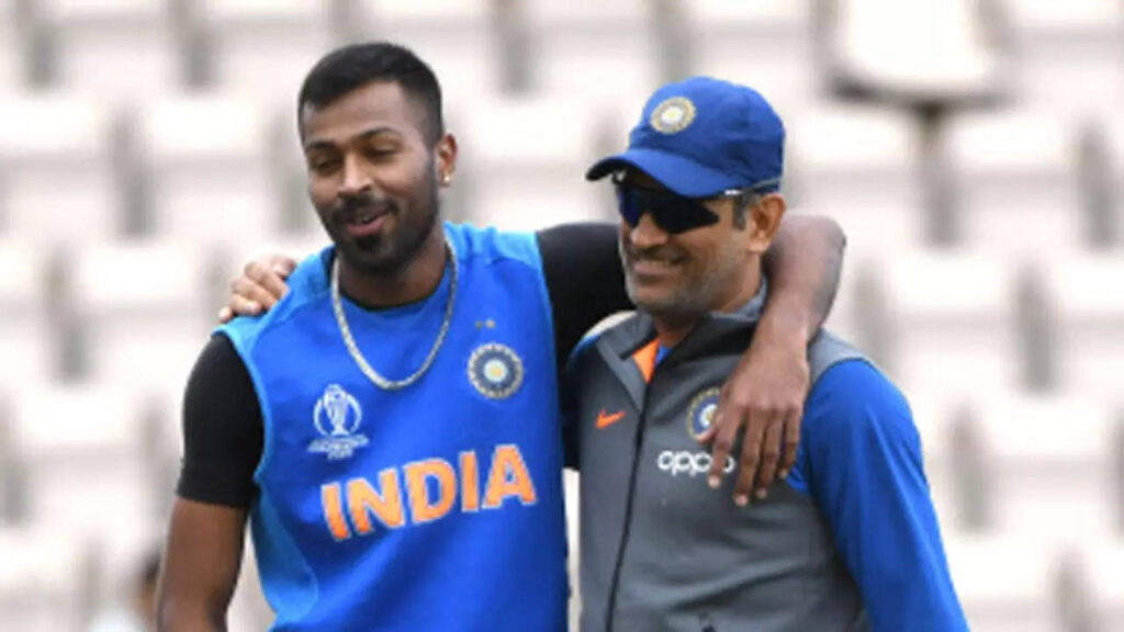 MS Dhoni played a big role in my growth: Hardik Pandya