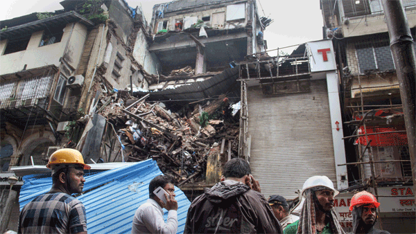 4-storey building in Mumbai's Borivali collapses; no casualties reported