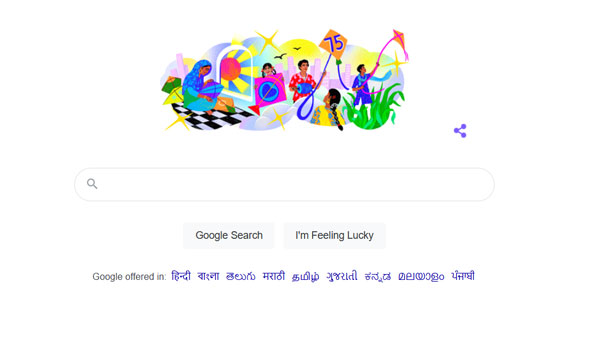 Google doodle celebrates India's 75th Independence Day with Kerala artist's work