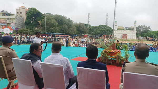 First time since Independence, Tricolour hoisted at Idgah Maidan in Bengaluru