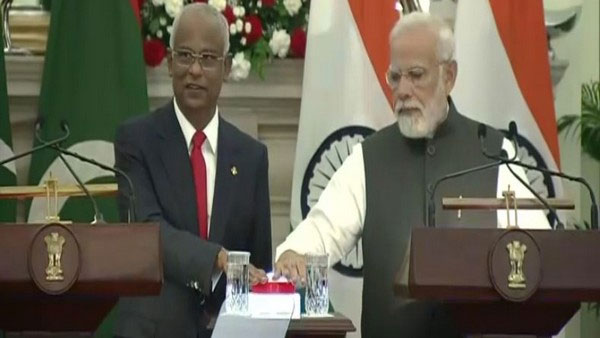 PM Modi holds talks with visiting Maldivian President Ibrahim Mohamed Solih