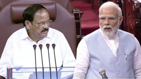 PM Modi bids farewell to VP Naidu, hails new leadership born in 'Independent India'