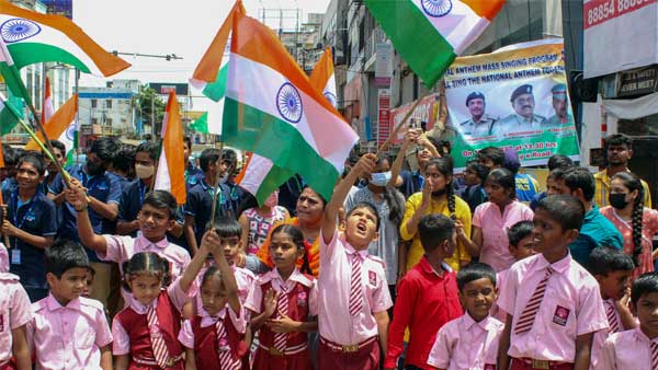 Singing national anthem must in Karnataka schools, colleges